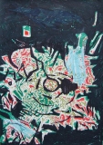 'Senza titolo', penna e pennarelli su carta, 21 x 29 cm., 2006