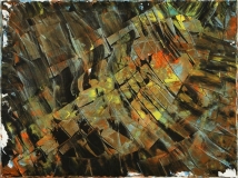 Aerial recoinassance, mixed media on canvas, 80 x 60 cm., 2007