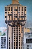 ‘Velasca Tower’, acrylic and oil on canvas, 170 x 110 cm., 2007