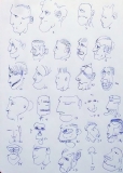 Sample case, pen on paper, 21 x 29 cm., 2004