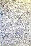 Leopardi Sq., pen on canvas, 120 x 80 cm., 2005