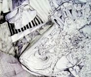 Brighten the corners, pen on paper, 30 x 20 cm., 2006