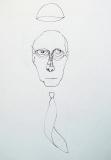 Manager for the papal resources, pen on paper, 21 x 29 cm., 2006