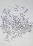 Abstract 015, pen on paper, 21 x 29 cm., 2015
