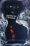 Othello, acrylic on canvas, 40 x 60 cm., 2017