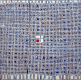 'Isolation', mista su tela, 80 x 80 cm., 2015