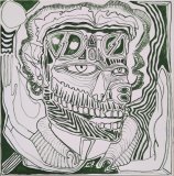 Ritratto verde, pennarello su tela, 30 x 30 cm, 2022