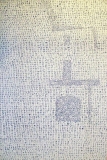 'Piazza Leopardi', penna su tela, 120 x 80 cm., 2005
